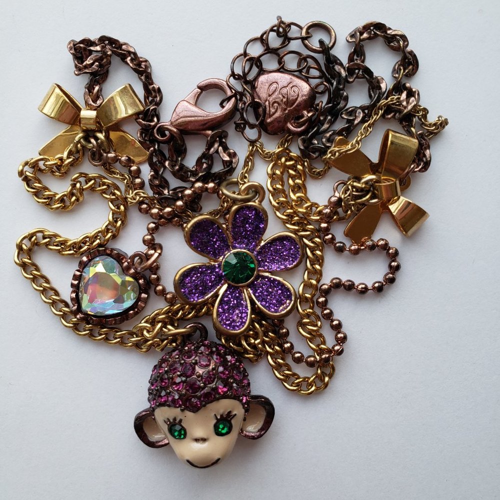 Betsey Johnson Layer Necklace. NWOT. - Picture 8 of 12